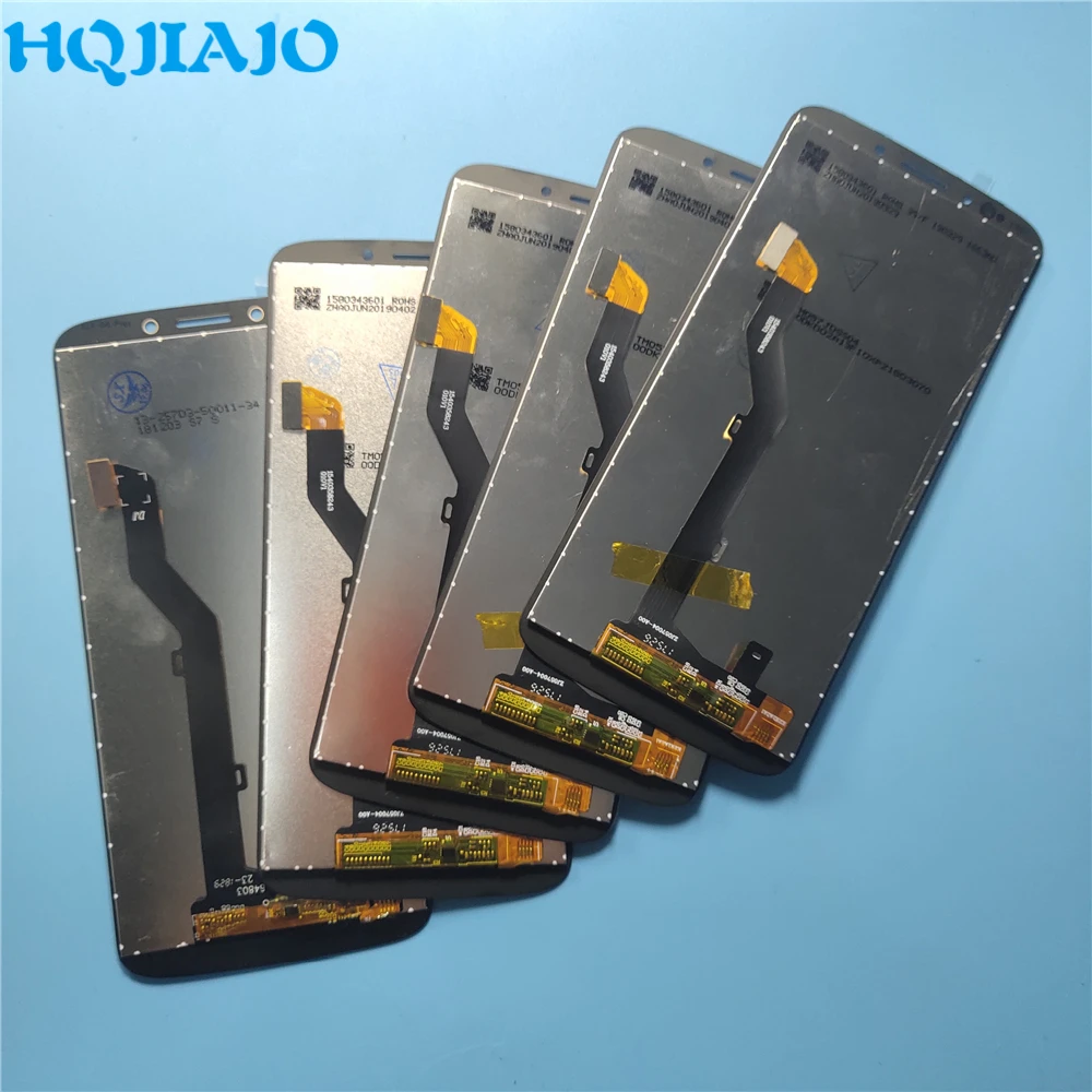 10 шт./лот ЖК-дисплей для Motorola Moto G6 Play ЖК-дисплей сенсорный экран для Moto XT1922 Мобильный телефон ЖК-дигитайзер сборка