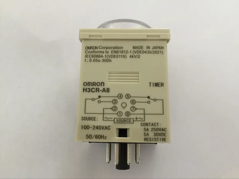 H3CR-A8 8 pin Реле времени/Таймер 100-240 В переменного тока универсальный | Обустройство