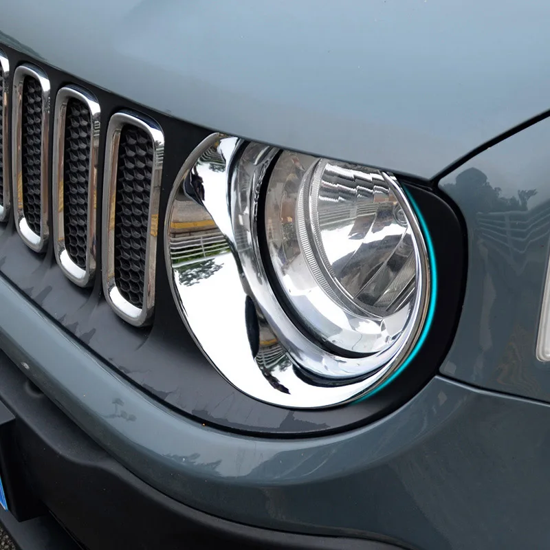 Передний сигнал для Jeep Renegade 2015 2016 2017 2018 ручной тормоз хромированная крышка