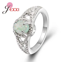 new jewelry european style vintage trendy fashion 925 sterling silver finger ring classic for women party wedding bridal