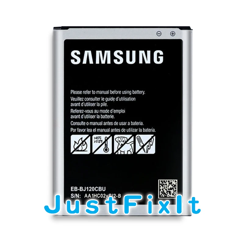 Оригинальный Новый Сменный аккумулятор BJ120CBE 2050 мАч для samsung Galaxy J1 (2016) J120 J120F J120A J120H