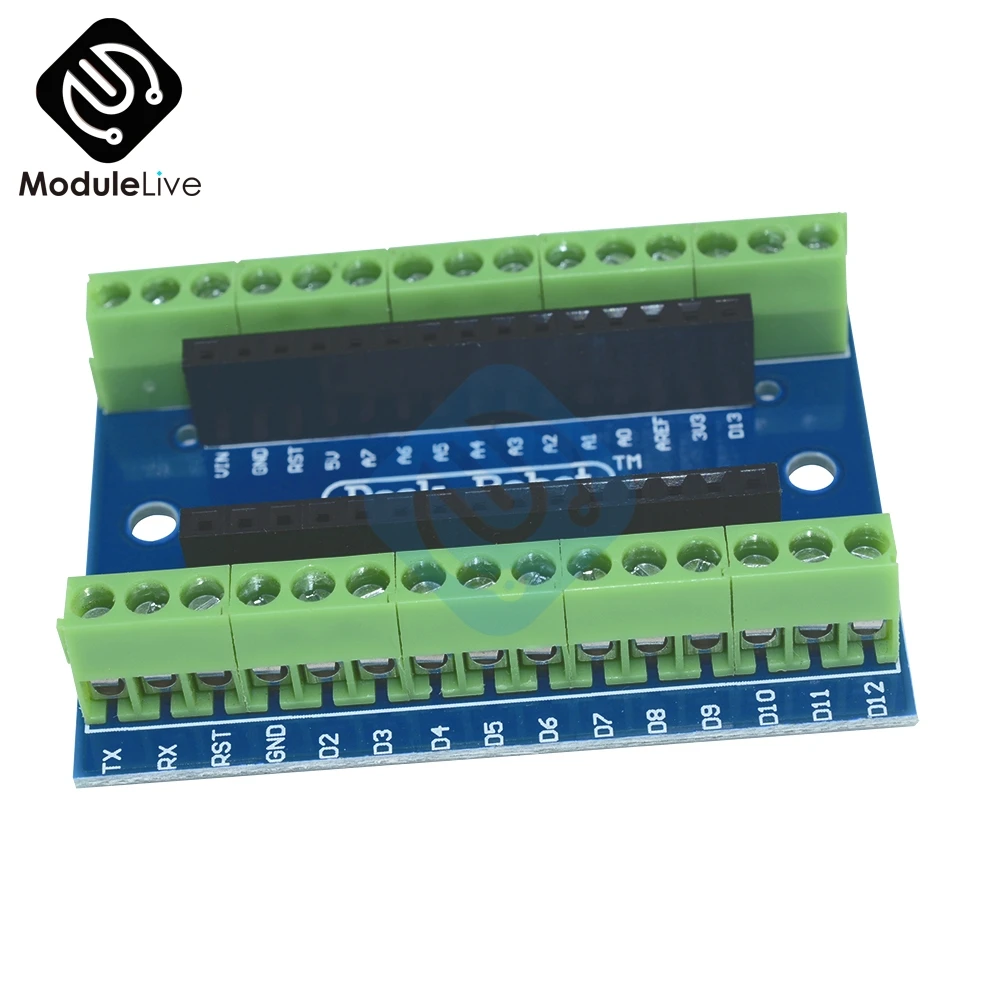 1 шт. Стандартная плата адаптера терминала для Arduino Nano V3.0 AVR ATMEGA328P ATMEGA328P-AU модуль 100%