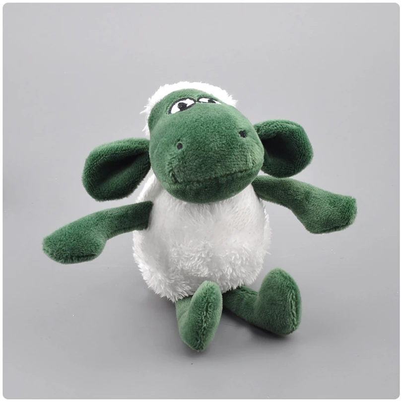 Супер милый козел 15 см шерсть бархат кулон кукла милые овечья плюшевая игрушка