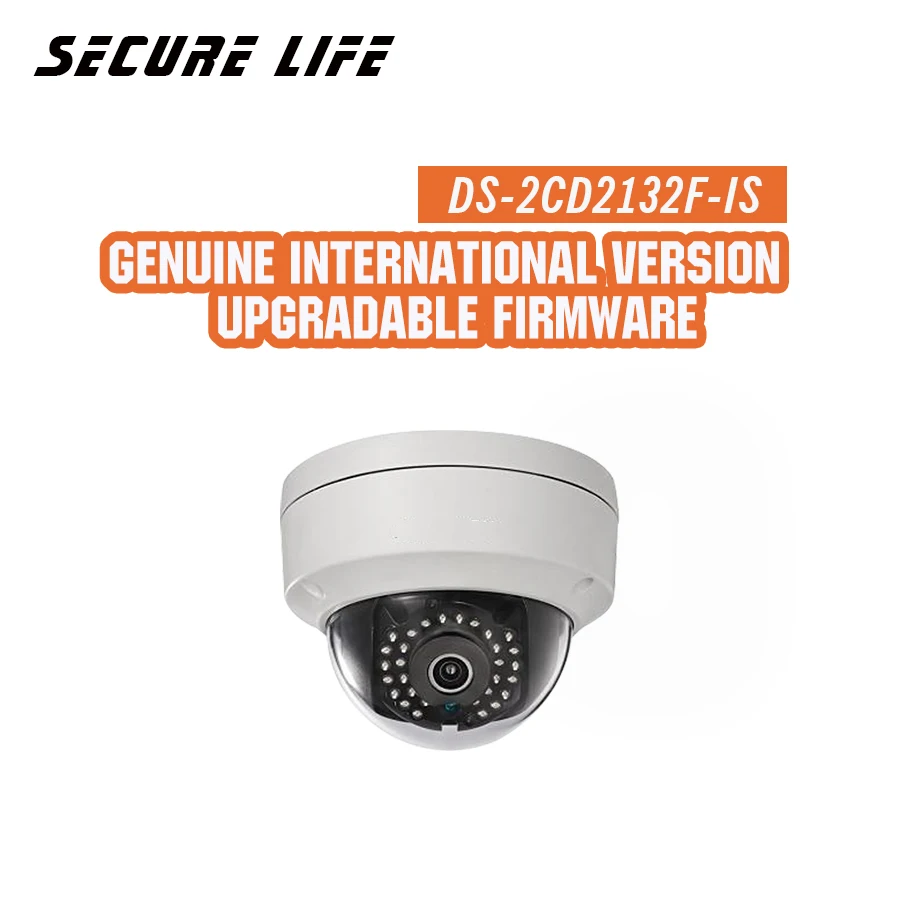 Hikvision DS-2CD2132F-IS международная версия 3MP купольная камера видеонаблюдения POE ИК мини