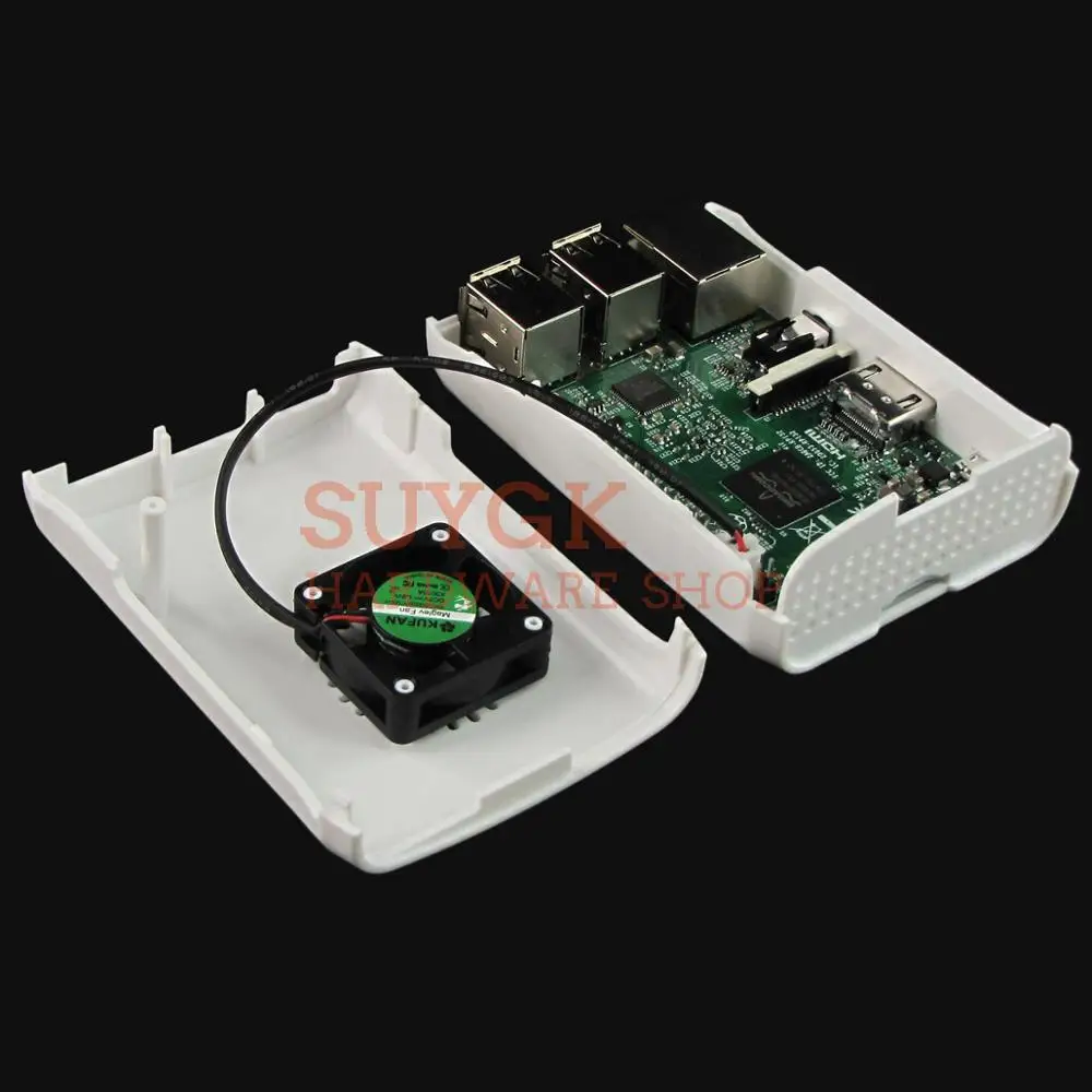 Корпус для Raspberry PI 3 model B + plus белый корпус из АБС пластика 2 PI3 Model 3B|Аксессуары