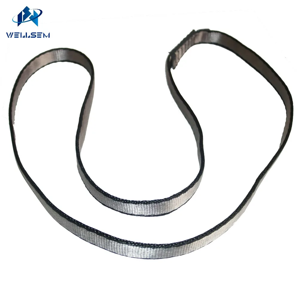 

1 шт. 23KN пение скалы 16 мм нейлоновые стропы бегунки персональная анкерная система форма открытый альпинизм, качели, Йога гамак