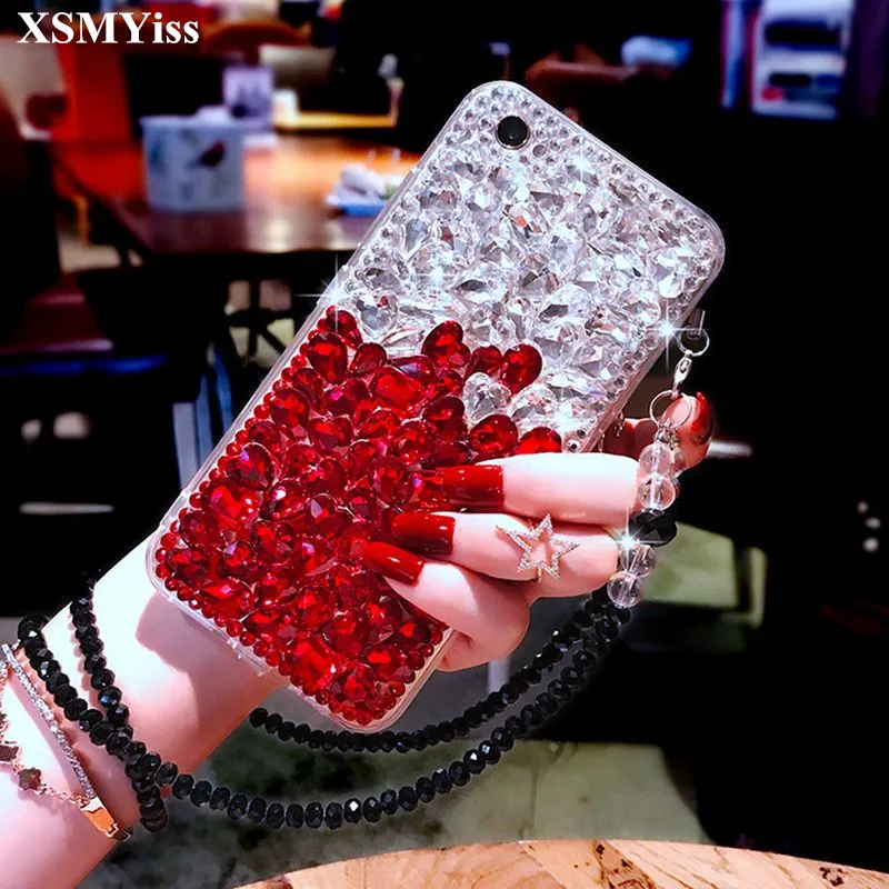 Для Samsung j8 j7 j6 j5 j4 2018 2016 A9 A8 A7 A6 A5 2017 Coque роскошный блестящий чехол со стразами |