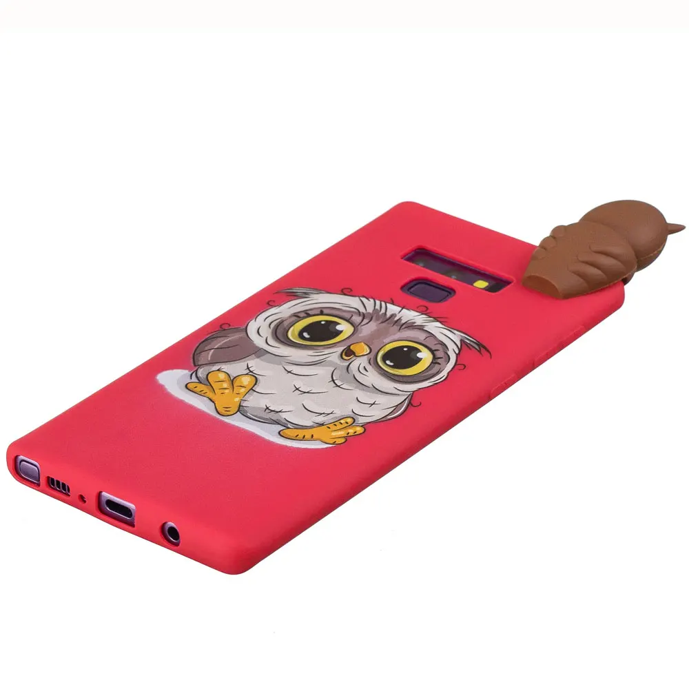 FQYANG Unicorn Owl Panda Cat Painted TPU Cover For SAMSUNG NOTE 9 8 S7 S8 S9 PLUS A6 A8 J7 J6 2018 2017 Funny Cartoon Phone Case | Мобильные