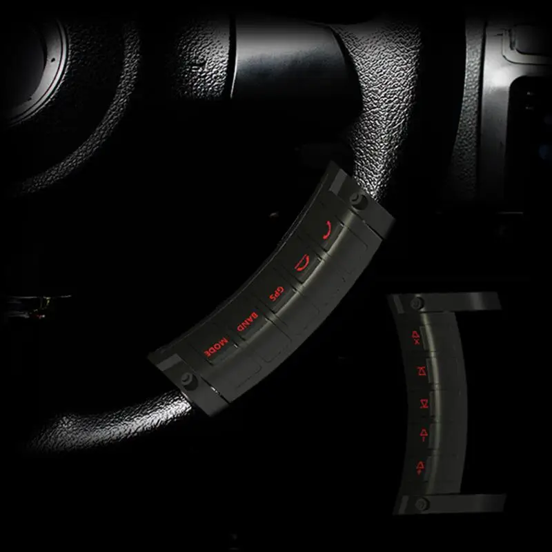 Лидер продаж Универсальный многофункциональный черный DVD НАВИГАЦИЯ портативный руль кнопка 8,5 см