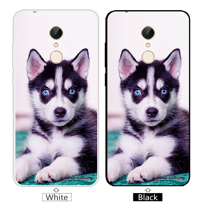 for Xiaomi Redmi 5 Transparent TPU Phone Cases Silicone Back Cover 5.7 inch Protector Redmi5 Hongmi Brick Road Capa |