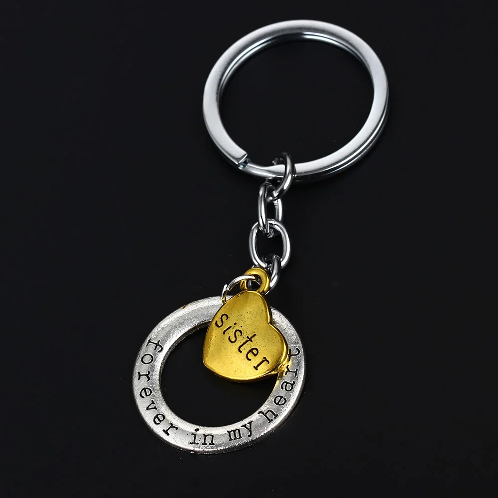Новое поступление сувениры вечно в моем сердце член семьи сестры золотые
