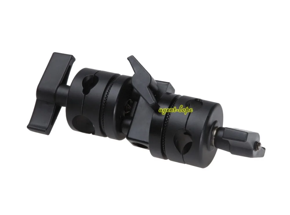 Двойная Рукоятка Gobo Head 033D 5/8 ''розетка для освещения флаг корпорации&quot umbrella