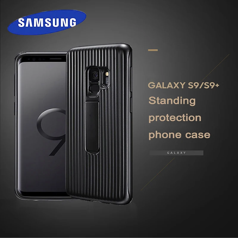 SAMSUNG натуральная mobilephon чехол Поддержка Galaxy S9 плюс прочный армированный для