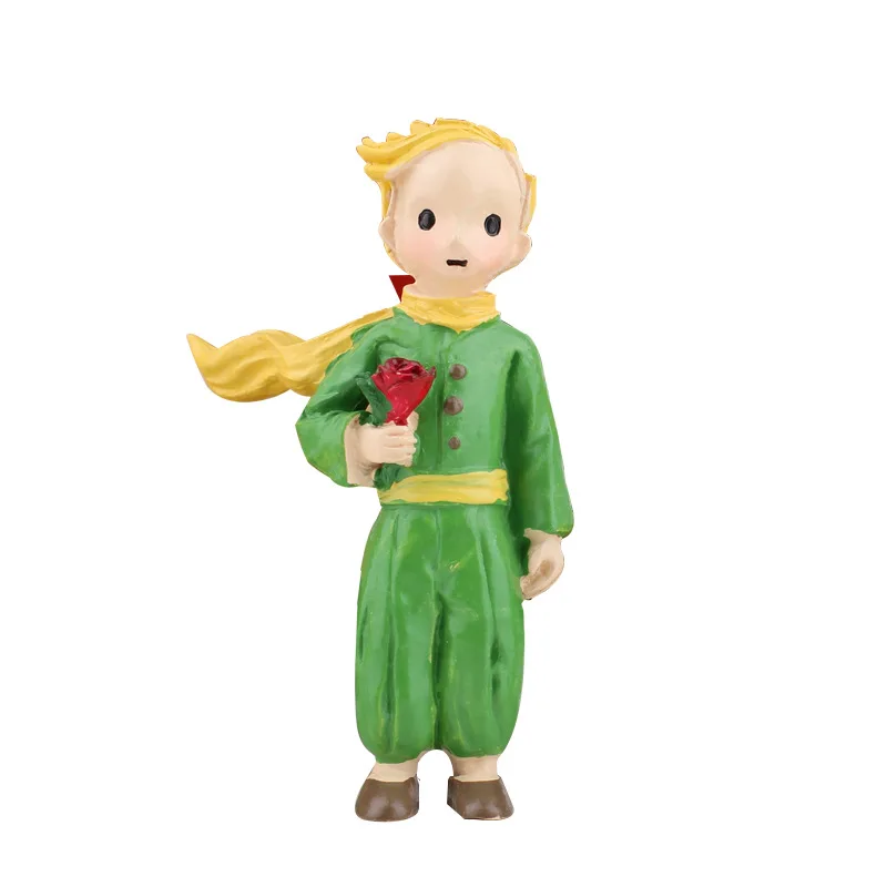Little Prince Resin Statue Small Size Desktop Decoration Children Gift Crafts Miniatures Bonsai Moss Terrarium Decor YWDY01 | Дом и сад