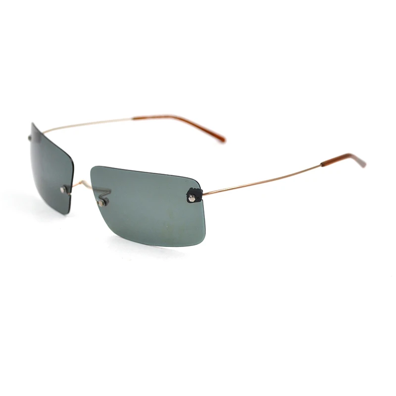 Мужские Складные поляризационные солнцезащитные очки Gafas Oculos masculino без оправы с