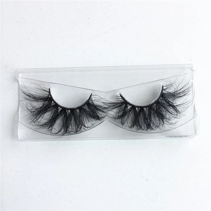2 pairs X061 2 пары 3D норковые ресницы макияж 25 мм ресницы натуральные накладные ресницы толстые Искусственные фареты пушистые пышные накладные ресницы - Цвет: 2 pairs X061