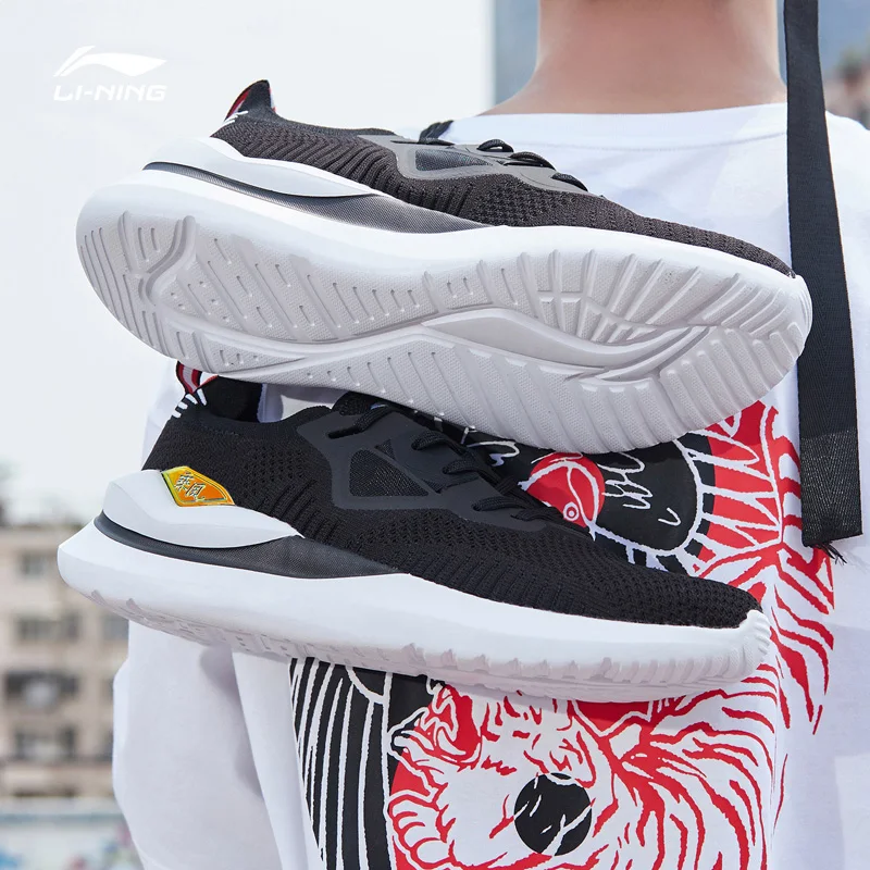 Li-Ning/Мужская зимняя обувь для отдыха и образа жизни; спортивная обувь с дышащей подкладкой; кроссовки AGLP021 YXB290