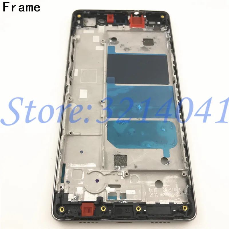 Новый Полный Корпус Шасси для Huawei P8 Lite 2015 LCD передняя рамка + задняя крышка батареи