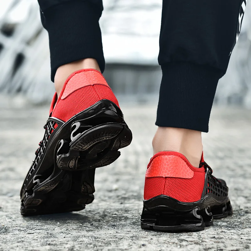 

Trendy Fashion Casual Shoes Lovers Breathable Mesh Trainers Soft Comfortable Walking Men Shoes Outdoor Sneakers Big Size 36-48