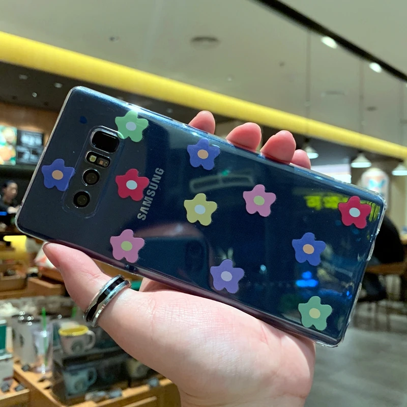 Прозрачный мягкий силиконовый чехол из ТПУ для Samsung Galaxy S7 Edge S8 S9 S10 Plus S10e Note 8 9 |
