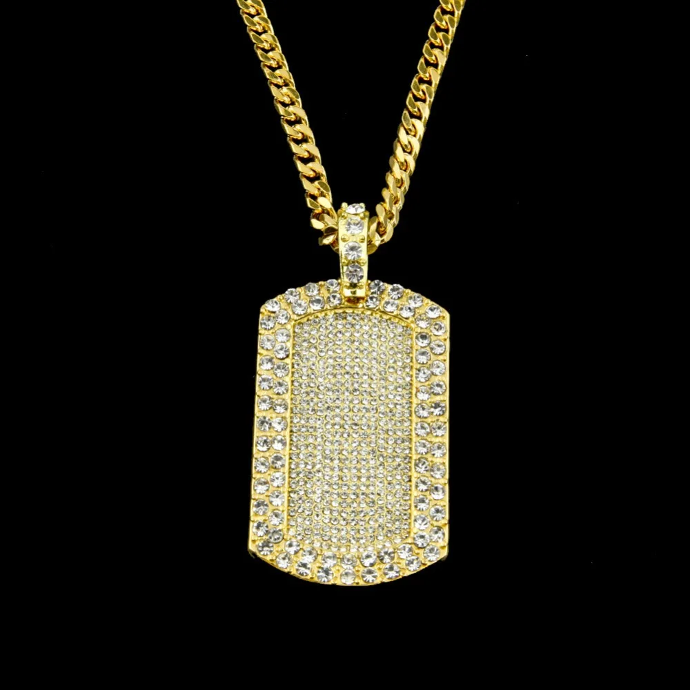 В стиле хип хоп Полный Стразы ограненные Bling лед из ювелирных изделий