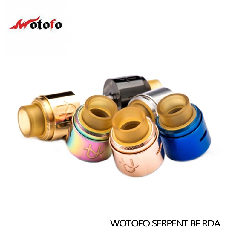 Оригинальный змей wotofo BF RDA tank 22 мм Rebuildable Dripper двойная катушка с хлопковой