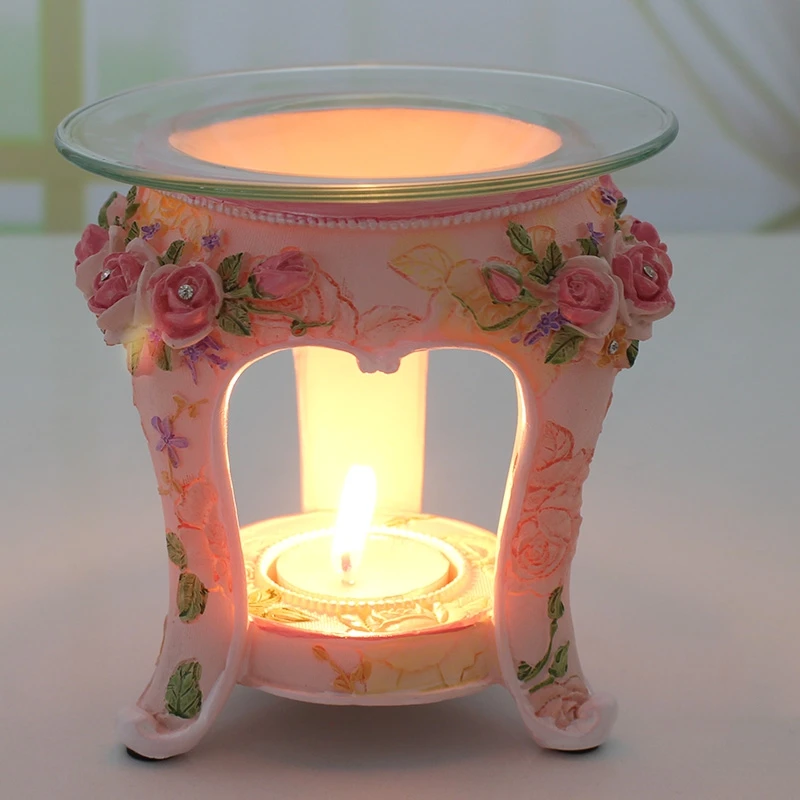 PINNY Европейский пасторальный стиль ароматическая масляная горелка из смолы