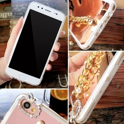 LaMaDiaa зеркальные чехлы для телефонов SamsungS20 Ultra S10 S9 S8 Plus S7 S6 Note8 9 10 20 Роскошные