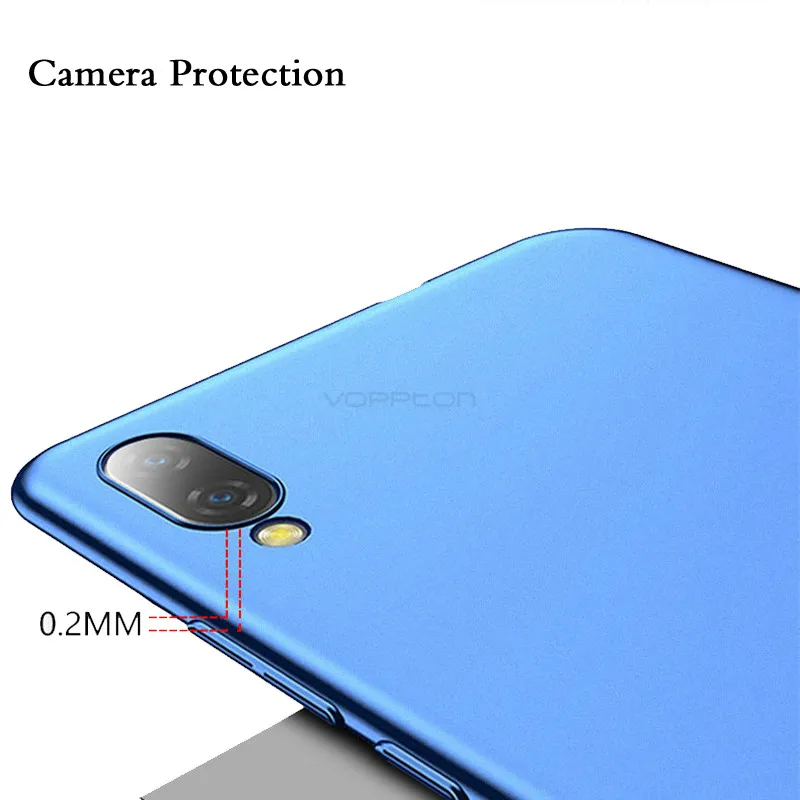 Vopton для VIVO V11 pro Чехол 6 41 дюймов ультра тонкий твердый матовый пластик задняя