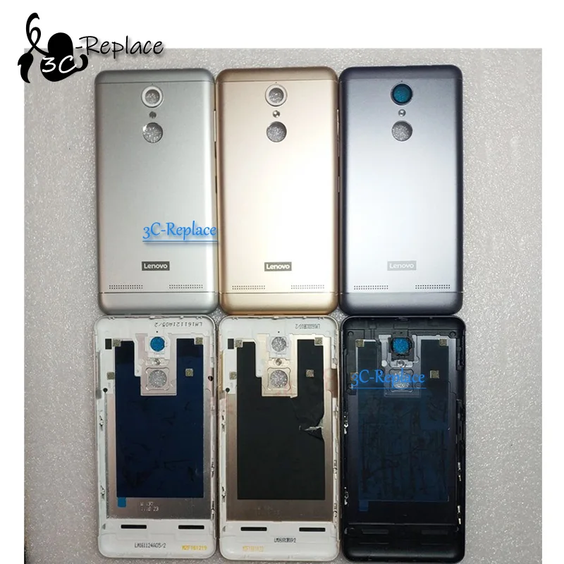 Для lenovo K6 k33b36 k33b37/K6 power K33a42 k33a48 задняя крышка батарейного отсека, корпус, чехол, заднее стекло с камерой