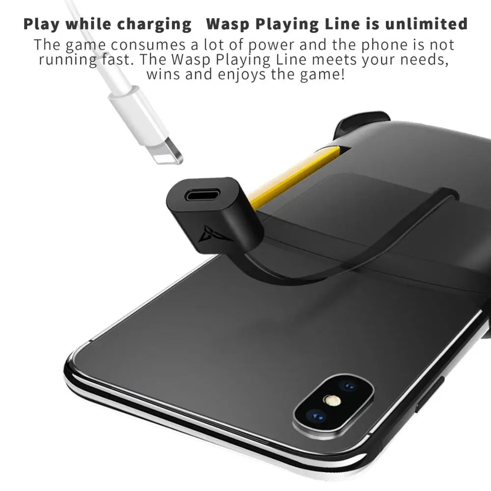 Flydidi Wasp Handle игровая линия для зарядки во время игры набор геймпадов Wee Blue Bee одна