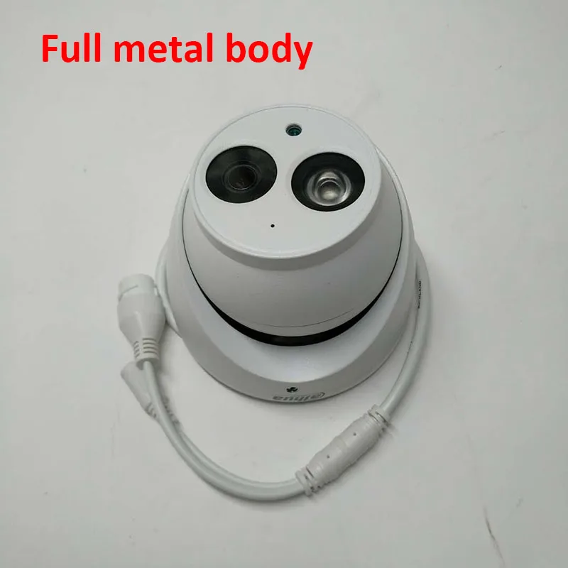 Dahua 6MP POE 20 шт. ip камера IPC HDW4631C A металлический корпус H.265 Встроенный микрофон IR50m IP67