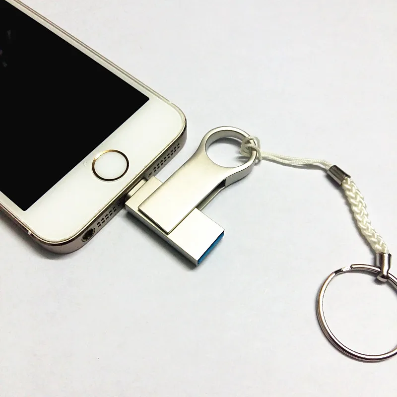USB флеш-накопитель 32 Гб 64 для iPhone 7 Plus 6 5 5S Lightning to Metal Pen Drive U Disk ios9/iOS10 memory stick 128 ГБ 16 |