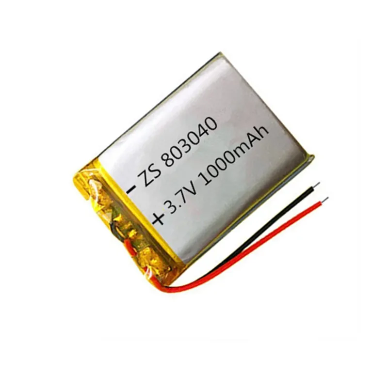 50 шт. 3 7 в 1000 мАч 803040 литий полимерный ионный аккумулятор для MP4 MP5 GPS PSP Мобильный