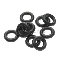 100pcsset hunting rubber o ring black gasket grip washer grommets stemsflights darts arrow tips broadhead replace accessories