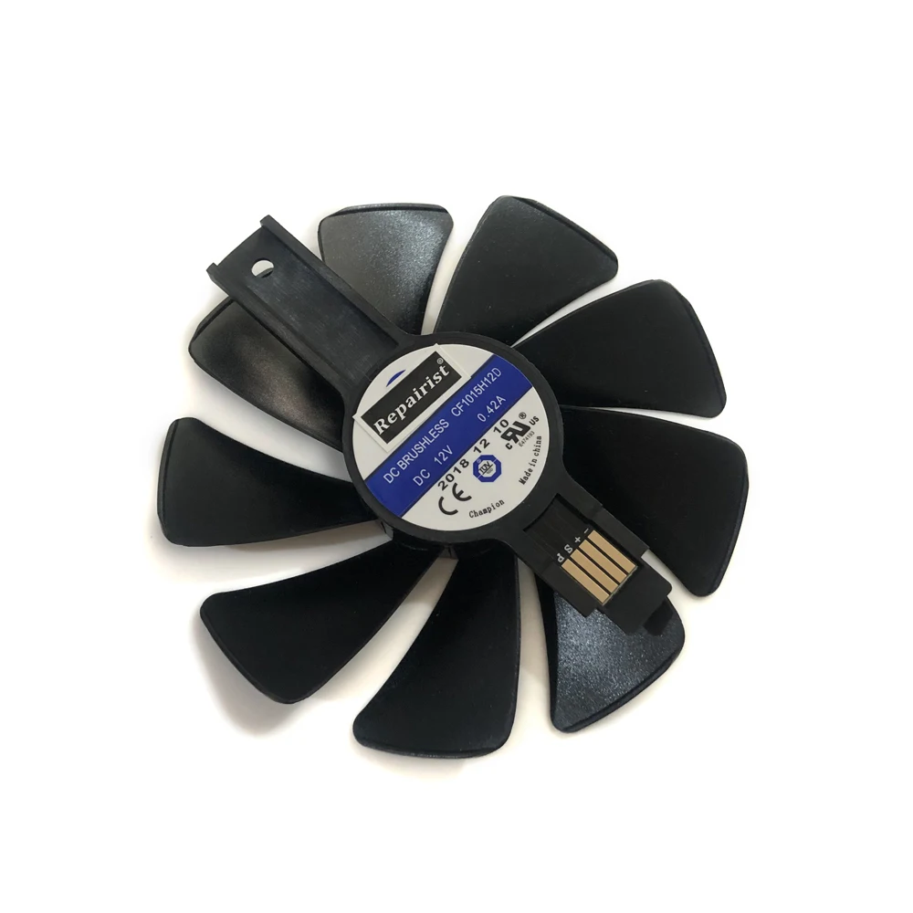 FDC10U12S9 C CF1015H12D RX 580/570/480 GPU VGA Графика охлаждающий вентилятор для сапфир деталь нитро