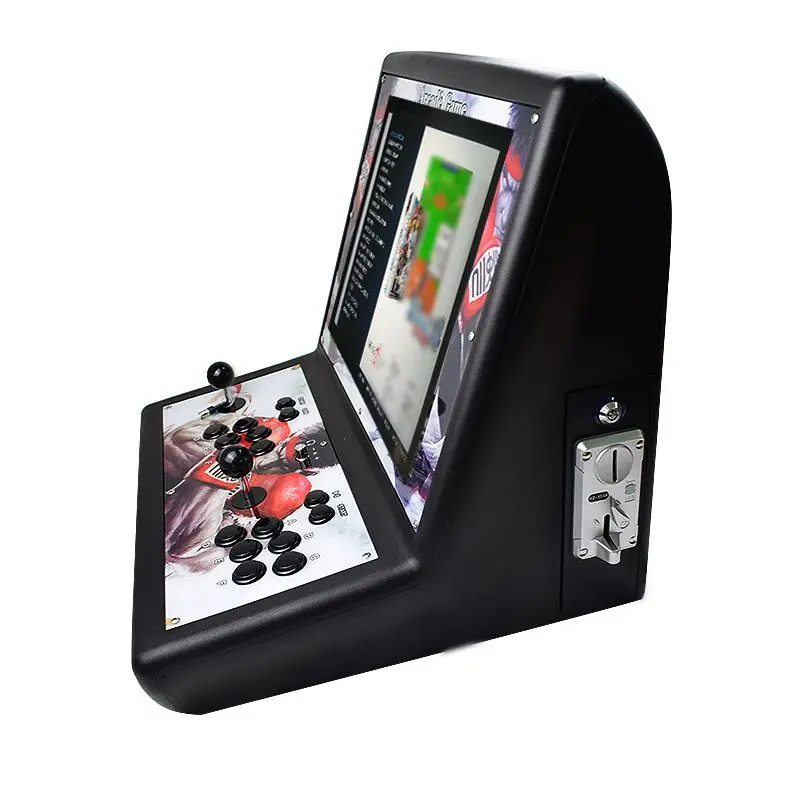 Соотношение 4:3 19 дюймов ЖК дисплей Raspberry Pi 3B Аркада консоли включает 10 к игры