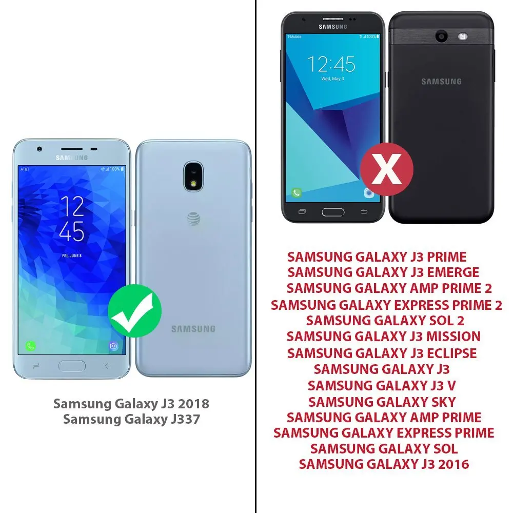 2 шт Полное покрытие из закаленного стекла для samsung Galaxy J3 2018 J337 защитный экран