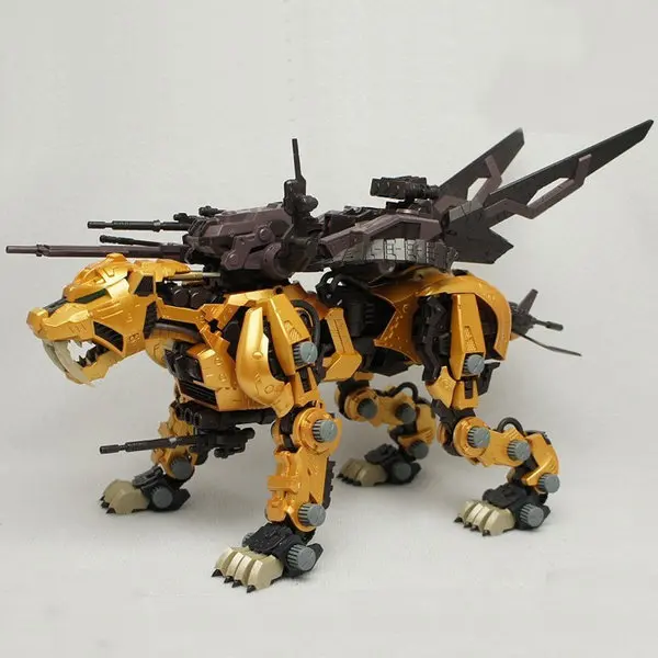 BT 1/72 ZOIDS сабля Тигровая золото собранная модель Gundam Аниме Фигурки игрушки в сборе