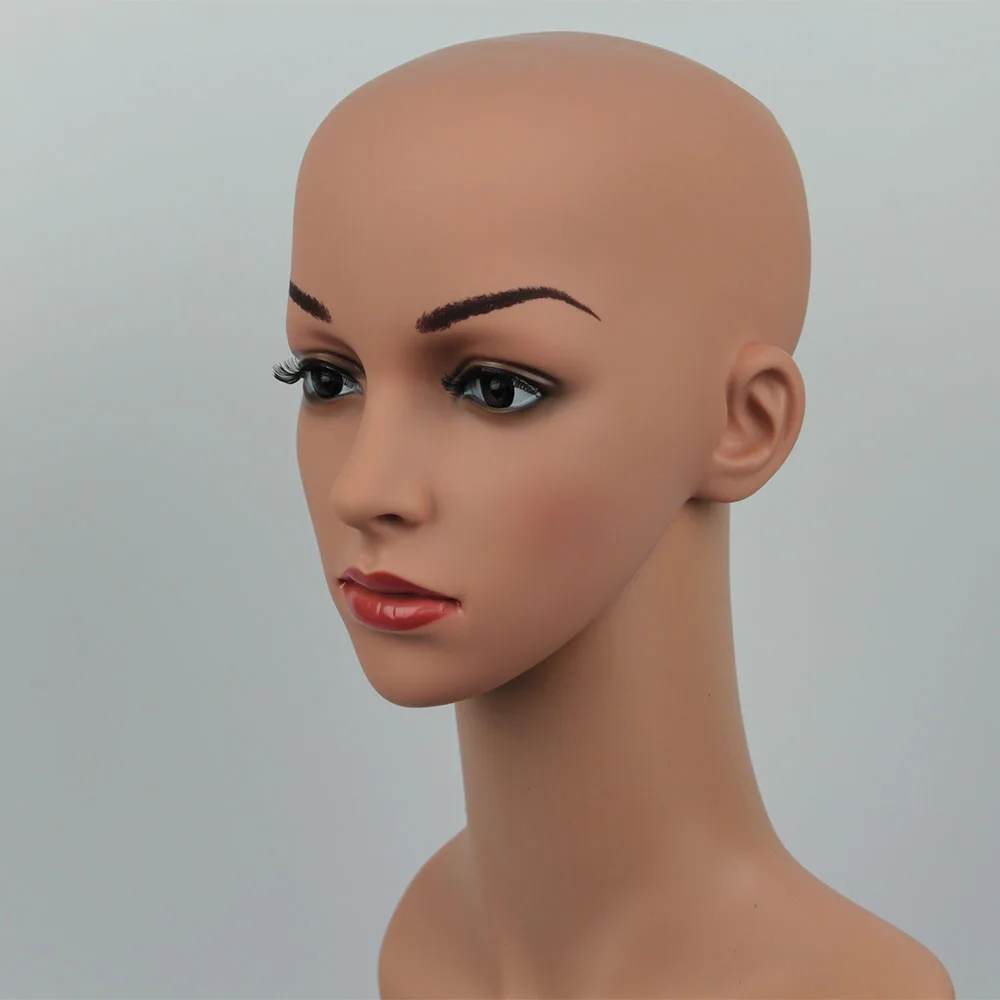 Высокое качество PE реалистичный манекен женщина головы парик D5 X|mannequin dummy head|manikin