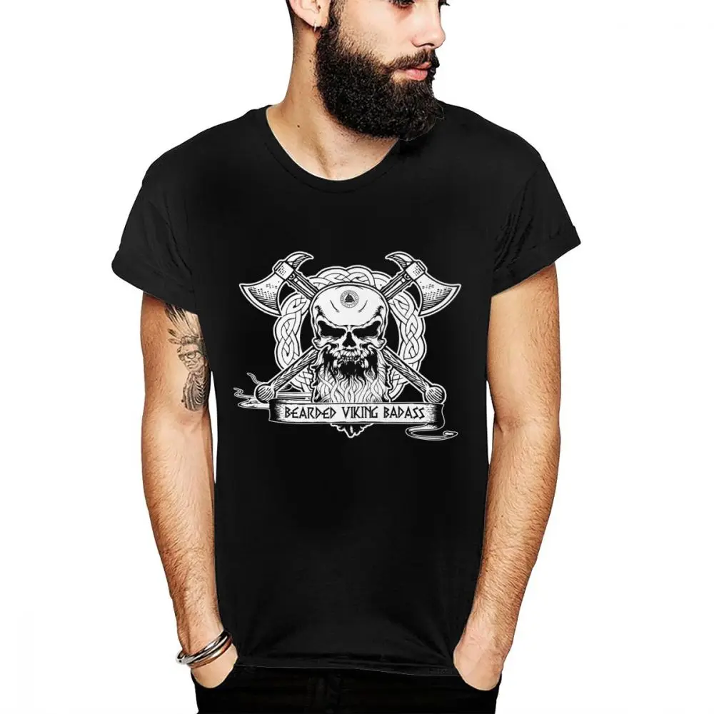 S-6XL футболка для мальчиков большие размеры Berserker Odin Valkyries Vikings Camiseta новинка 2019