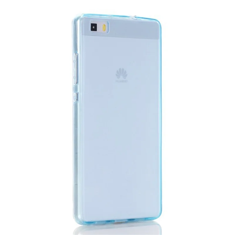 Синий Двойной чехол для huawei P Smart P20 P10 P9 Lite Mini P8 Lite mate 10 Lite Nova 2i 3e Honor 8 Lite силиконовый защитный чехол - Цвет: Синий