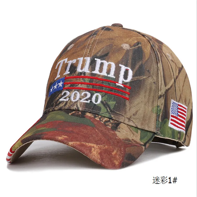 Camouflage yellow Американский Дональд Трамп, шляпы с флагом, женские кепки, делают Америку большой MAGA шляпу, камуфляжные бейсболки Kag - Цвет: Camouflage yellow