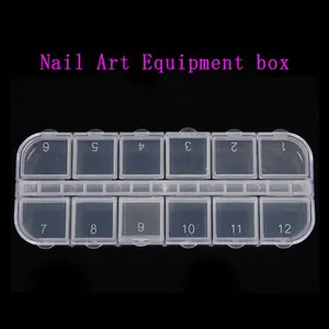 Органайзер для Стразы, прямоугольный, с блестками, для бусин кусочков отделений