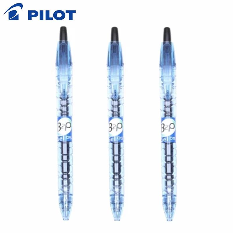 9 Pieces Pilot B2P Gel Pen 0.5mm High Quality Roller Ball Bottle Shape B2P-5 School Office Supplies for Exam | Канцтовары для офиса