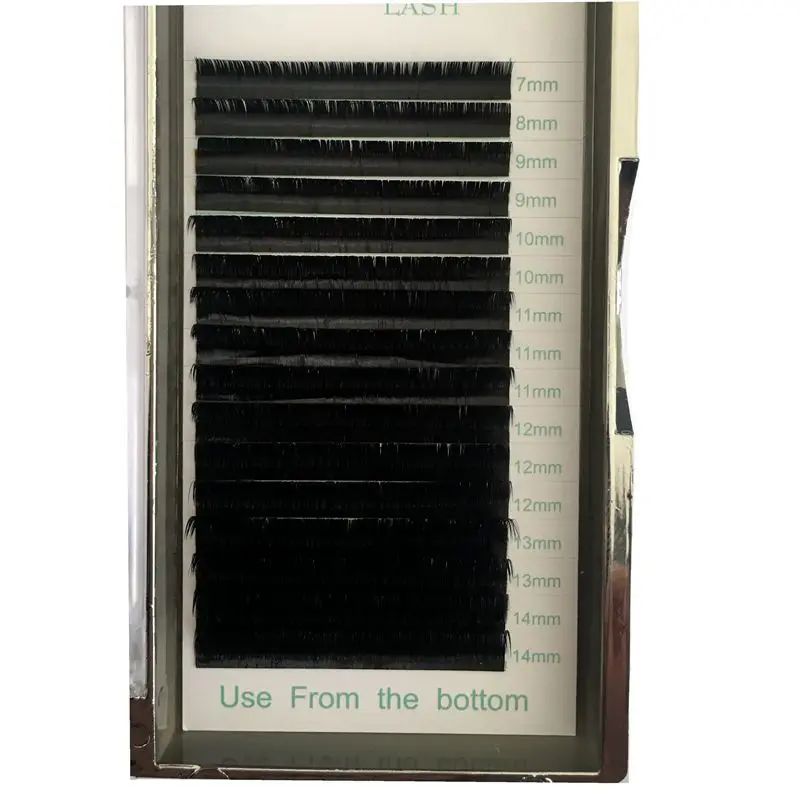 

Russian volume 0.05mm eyelash extensions mixed size 1 tray/lot false eyelashes faux mink individual eyelashes 16rows
