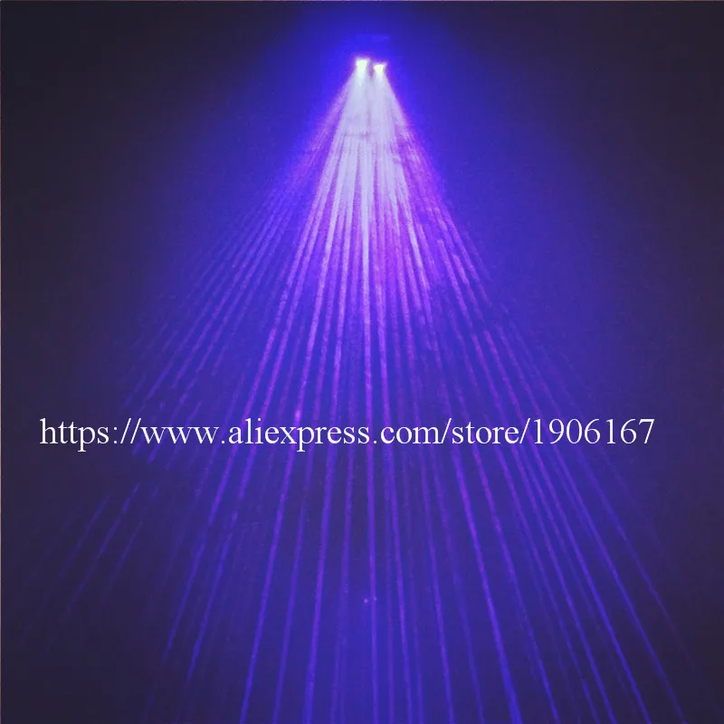 Светящиеся голубые Лазерные Перчатки Viloet для сцены Laserman DJ шоу представление