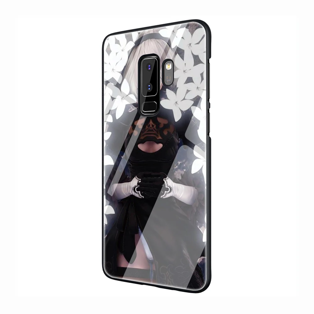 НИР автоматов закаленное Стекло чехол для телефона чехол для samsung Galaxy S7 край S8 9 10, 8, 9, 10, плюс A10 20 30 40 50 60 70 - Цвет: G8