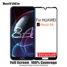 2 шт., 100% оригинальное закаленное стекло с полным покрытием для Huawei Honor 8A, защита экрана 2.5D 9H на защитном стекле для телефона, пленка