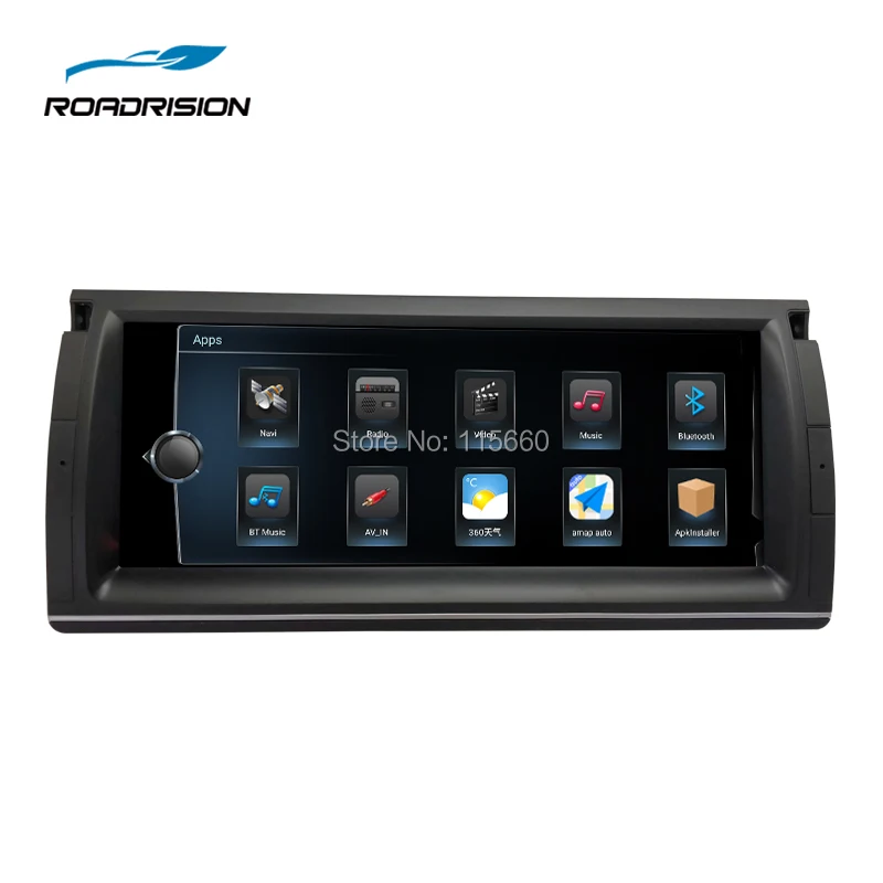 Автомобильный GPS навигатор RoadRision 10 25 дюйма Android 6 0 для BMW E39/X5/M5/E38/E53 с Bluetooth RDS радио